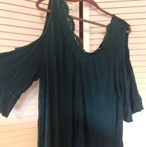 Cold shoulder blouse